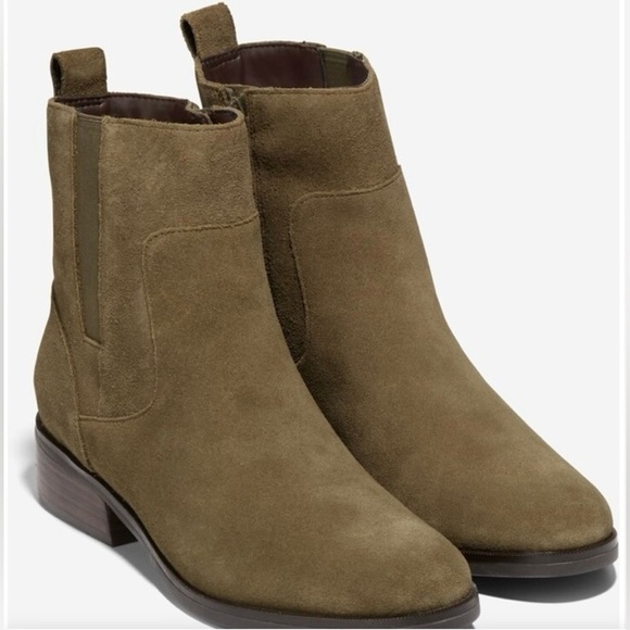 NEW w/o box Cole Haan Women's Leighton Waterproof Chelsea Bootie Size 8 - Picture 1 of 12